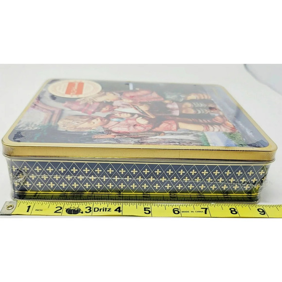 M.J. Hummel Collectible Reusable Metal Box With Stationary Unopened. - Picture 5 of 6